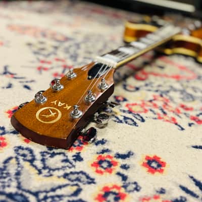 1966 Kay K650 Swingmaster USA - Quilted Maple Sunburst w/ Case image 20