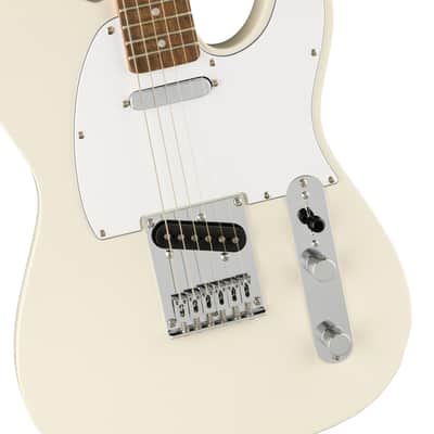 Squier 0378200505 Affinity Series Telecaster, Laurel Fingerboard, White Pickguard, Olympic White image 3
