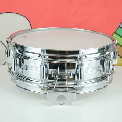 Used 80's Rogers Big R Dynasonic Snare Drum - 5x14" COB image 4