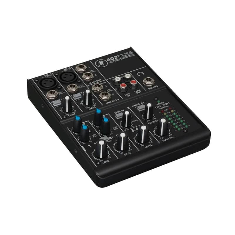 Mackie 402VLZ4 4-Channel Compact Analog Mixer with 2 Onyx preamps image 1