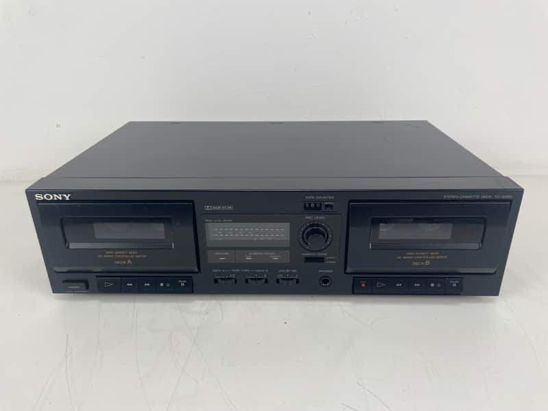 Sony - TC-W365 - Stereo Dubble Cassette Deck - Dolby B/C