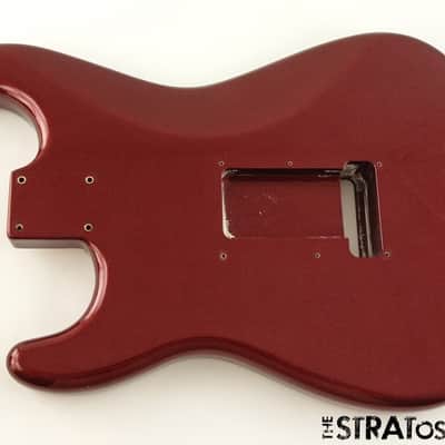 American Performer Fender Stratocaster Strat BODY USA Alder Aubergine image 3