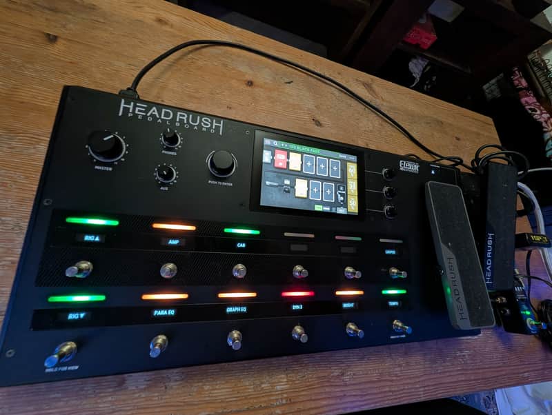 Headrush Pedalboard 2010s - Black With Extra Expression Pedal and More image 1