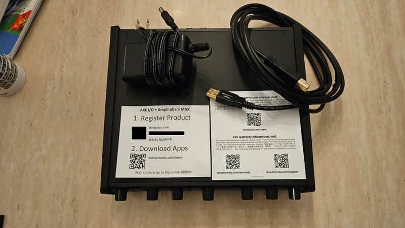 IK Multimedia AXE I/O USB Audio Interface with AmpliTube5 Software image 1