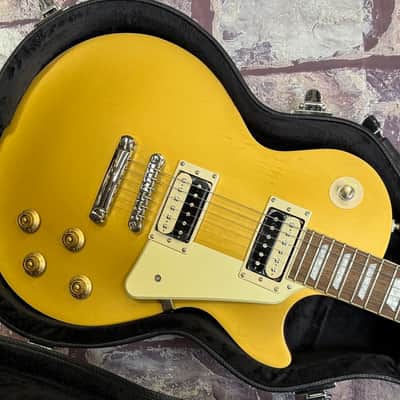 Epiphone Les Paul Classic Worn Metal Gold w/ Case New Unplayed 8lbs10oz #500 image 5