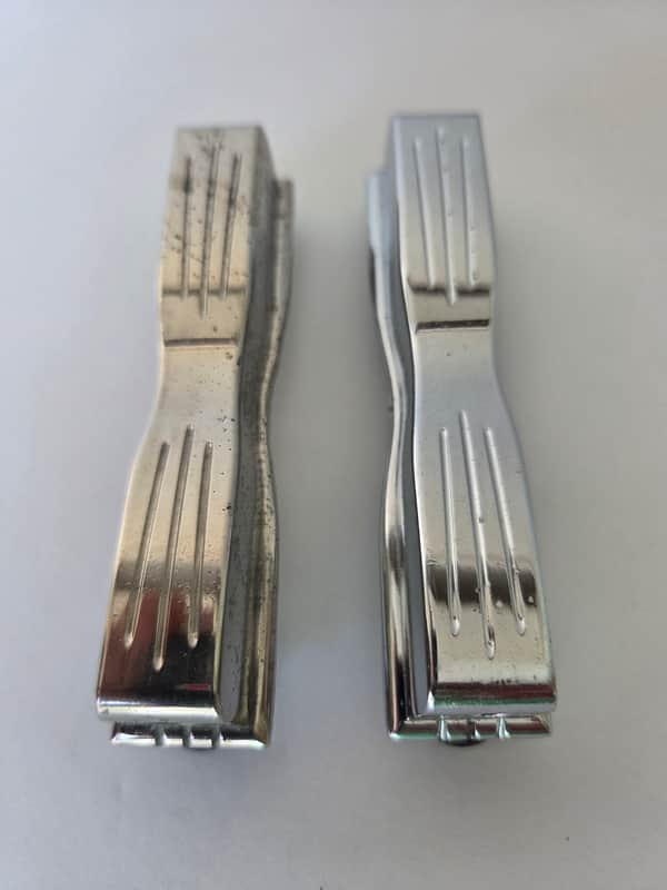 2 Ludwig Clubdate bass tension lugs 50's-60's,nob image 1