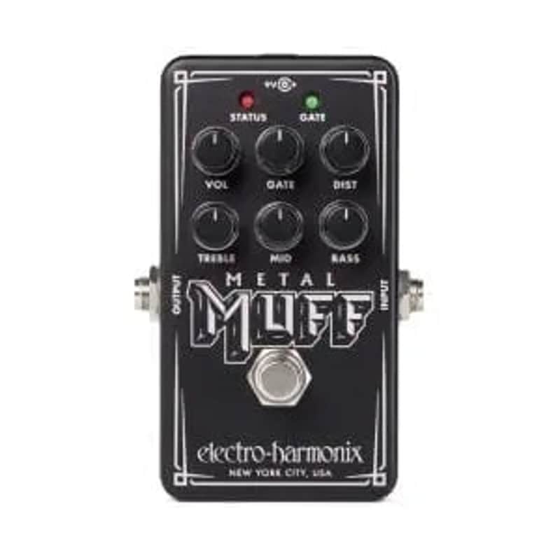 Electro-Harmonix Nano Metal Muff Distortion with Gate Pedal image 1