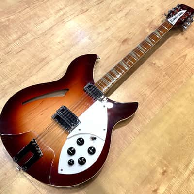 Rickenbacker 360/12V64 1987 Reissue 12-String Electric Guitar FireGlo image 7