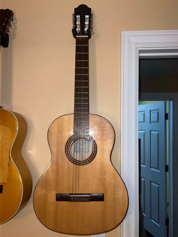 vintage guitar Georg Walther, GEWA aus Mittenwald, Flamenca Bianca Master Series 1982, all solid image 1