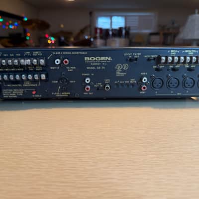 Bogen GS35 Professional Commercial PA Amplifier 35 Watts All Controls Cleaned image 6