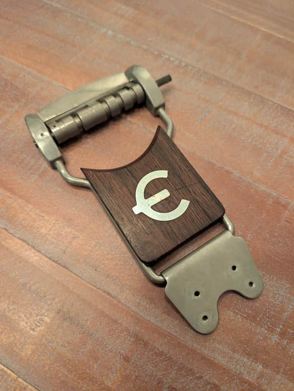 1960s Epiphone Casino Trem-O-Tone Vibrato Tremolo Tailpiece Nickel NO Arm image 1