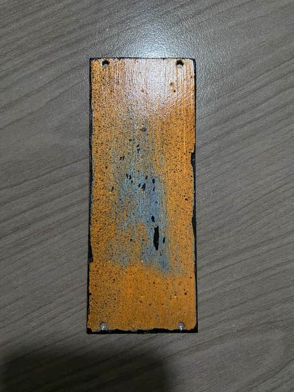 Unbranded 10hp blank eurorack panel one of kind pearlescent paintjob image 1