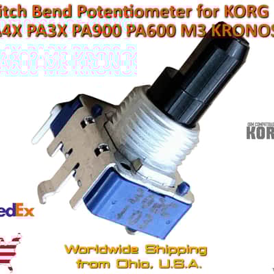 Pitch Bend Potentiometer for KORG PA4X PA3X PA900 PA600 M3 KRONOS - 2pcs/lot