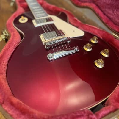 2025 Gibson Les Paul Standard ‘50s Plain Top - Sparkling Burgundy image 12
