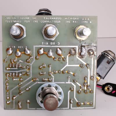ProCo Big Box Rat Tone Knob V1-B 1979 Fluted Knob image 5