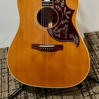 1973 Gibson Hummingbird Custom Acoustic Guitar w/ Hardshell Case image 1