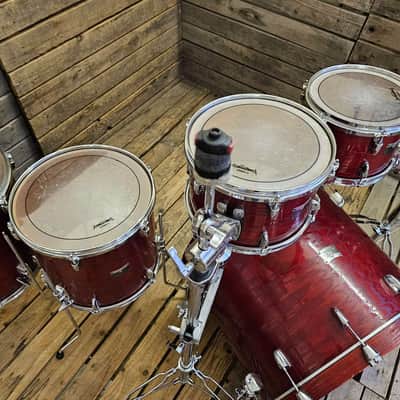 Drum Kit Yamaha Rock Tour, Textured Red USED! RKTEX240925 image 6