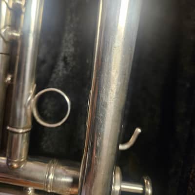 Yamaha Xeno 8335RGS Silver Trumpet W/ Reversed Leadpipe, Gold Brass Bell! image 6