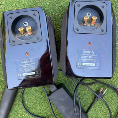 Sunfire XT Cinema Ribbon CRM-2 Speakers Pair - Gloss Rosewood / Ribbon Tweeters image 14