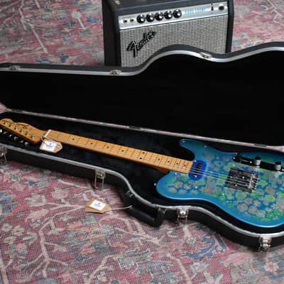 MINT 1993 Fender Japan A-Serial TL69-75 ’69 Telecaster Reissue Blue Flower w/HC, MIJ, FujiGen image 2