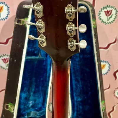 1960s Harmony H77 - w/ Original Hard Shell Case image 6