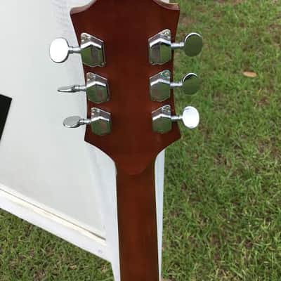 Epiphone FT-550 Acoustic Guitar Norlin Made in Japan 3 piece back early 70's Natural image 5