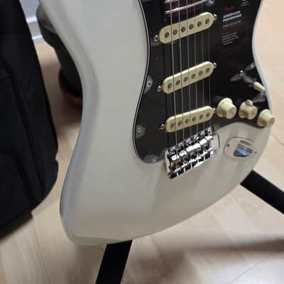 Fender American Stratocaster BRAND NEW Performer Olympic White Rosewood Pro USA Strat Electric Guitar image 14