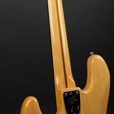 2006 Fender American Vintage '75 Jazz Bass Natural image 8
