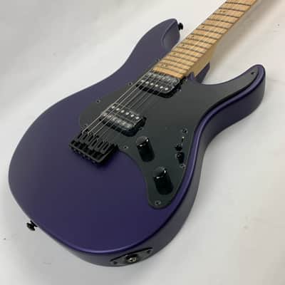 ESP LTD SN-200HT M DMPS Hard tail - Maple Dark Metallic Purple Satin Electric Guitar - B-Stock image 9