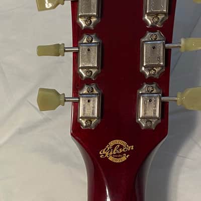 2002 Gibson Les Paul Custom Shop Series 5 - Cranberry Red image 3