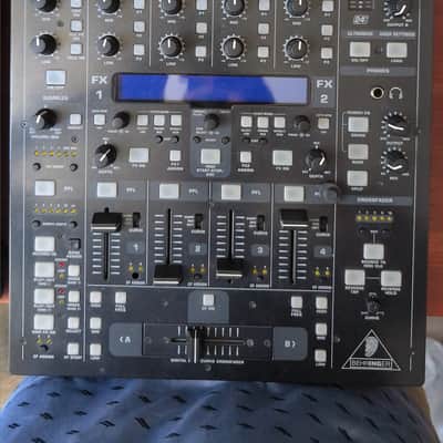 Behringer DDM4000 Professional 4-Channel Digital DJ Mixer with Sampler 2010s - Black image 1