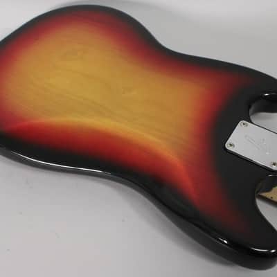1977 Fender Mustang Sunburst Maple Fretboard w/OHSC image 13