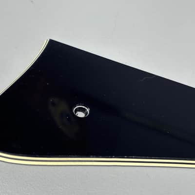 Original Vintage Gibson Les Paul 1986 Triple Pickup 3 Hum Black 5 Ply Pickguard image 9