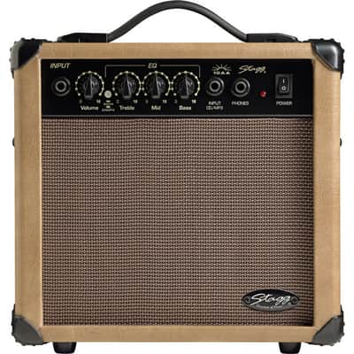 Stagg 10 AA Acoustic Guitar Amplifier image 2