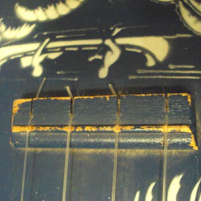 Harmony Ukulele Hawaiian 1950s Blue, All Original image 7