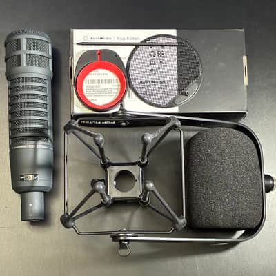 Electro-Voice RE20 Microphone 1980's - Black Matte image 1