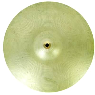 Zildjian 14" Hi-Hats 768/1306g New Beat Cymbals B20 Avedis USA Vintage 60s-70s image 2