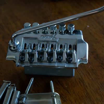 Fender System One Tremelo System 1984-87 Chrome (Solid) image 16
