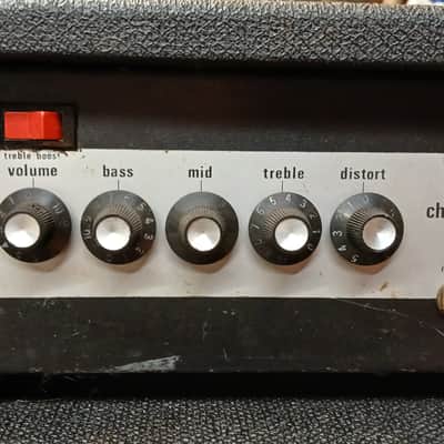 Sunn Concert Lead Guitar Amp Head 1970s - Black image 2