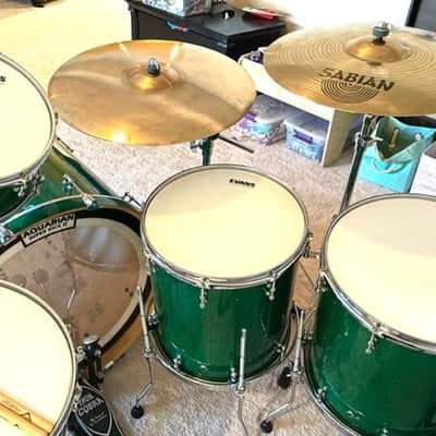 Truth Custom Drums 6 pc Green Sparkle image 6