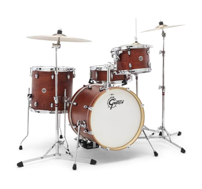 Gretsch Drums - Catalina Club 4-Piece Drum Shell Pack (Satin Walnut Glaze) image 1