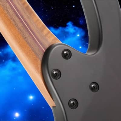 Cort Artisan Space 4 Bass - Star Dust Green; Premium Tone & Stellar Design! w/ Gig Bag image 7