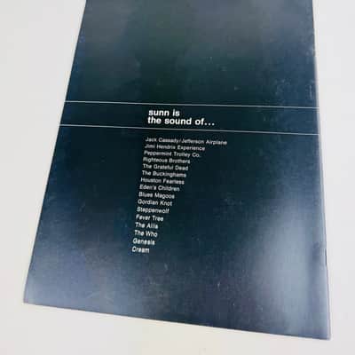 Sunn Amplifier Catalog 1968 image 2