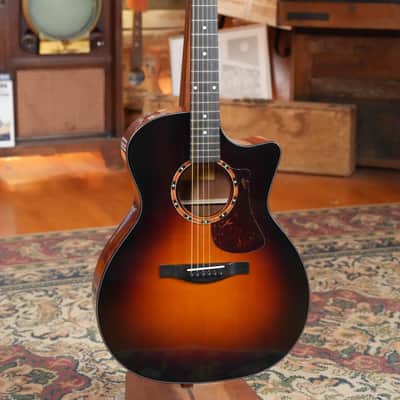 Eastman AC122-2CE-DLX-SB Cedar/Sapele Sunburst Cutaway Grand Auditorium Guitar w/Fishman Pickup #3693 image 6