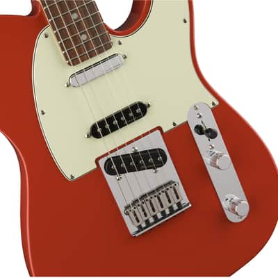 Fender Deluxe Nashville Telecaster, Pau Ferro Fingerboard, Fiesta Red image 3