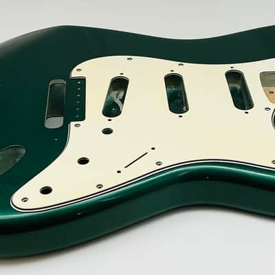 Show Me Nitro Finishes 4lbs 5oz Nitro Lacquer S-Style - Dark Sherwood Green image 3