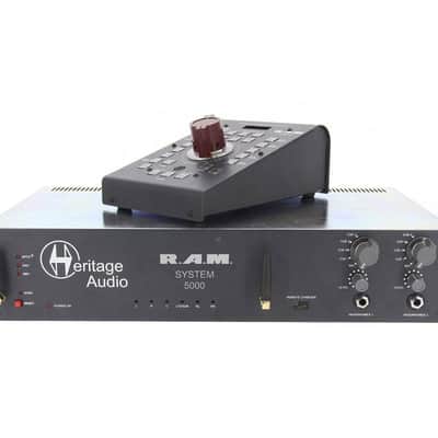 Heritage Audio RAM System 5000 5.1 Rackmount Monitoring System with Remote image 1