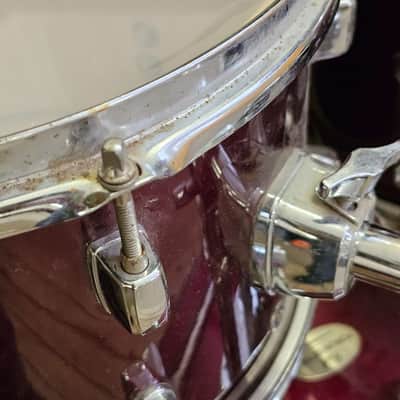 Drum Kit Pearl Forum Compact, Red Complete USED! RKWRR110526 image 7
