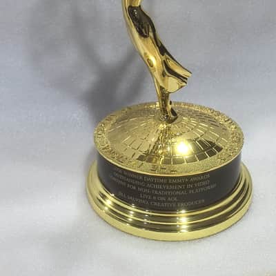 Emmy Award Television National Replica Life Size Trophy 1:1 Statue Prize image 9