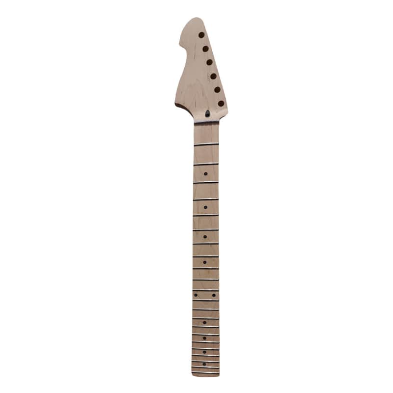 Electric Guitar Neck – Big Headstock Maple Neck with Maple Fretboard image 1